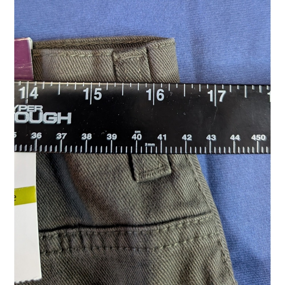 Gloria Vanderbilt Amanda Classic Fit Stretch Average Green Pants Size 14 NWT - Picture 11 of 12